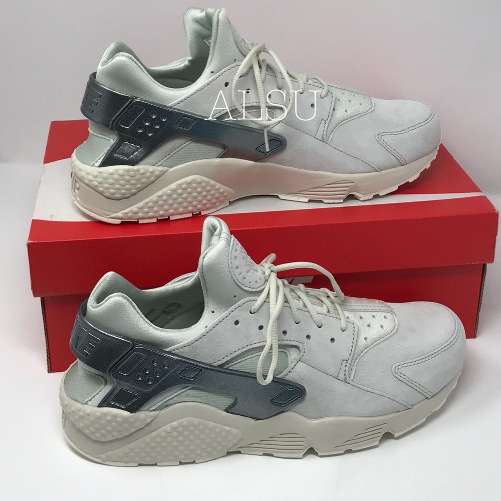 Nike Huarache Run PRM Light Bone Sail M AUTHENTIC - Picture 4 of 7